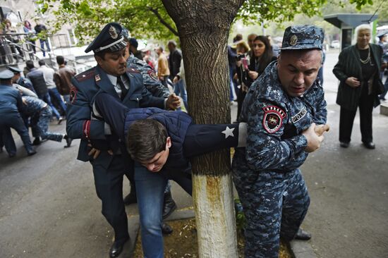 Protests in Yerevan