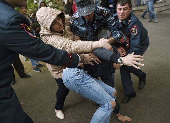 Protests in Yerevan