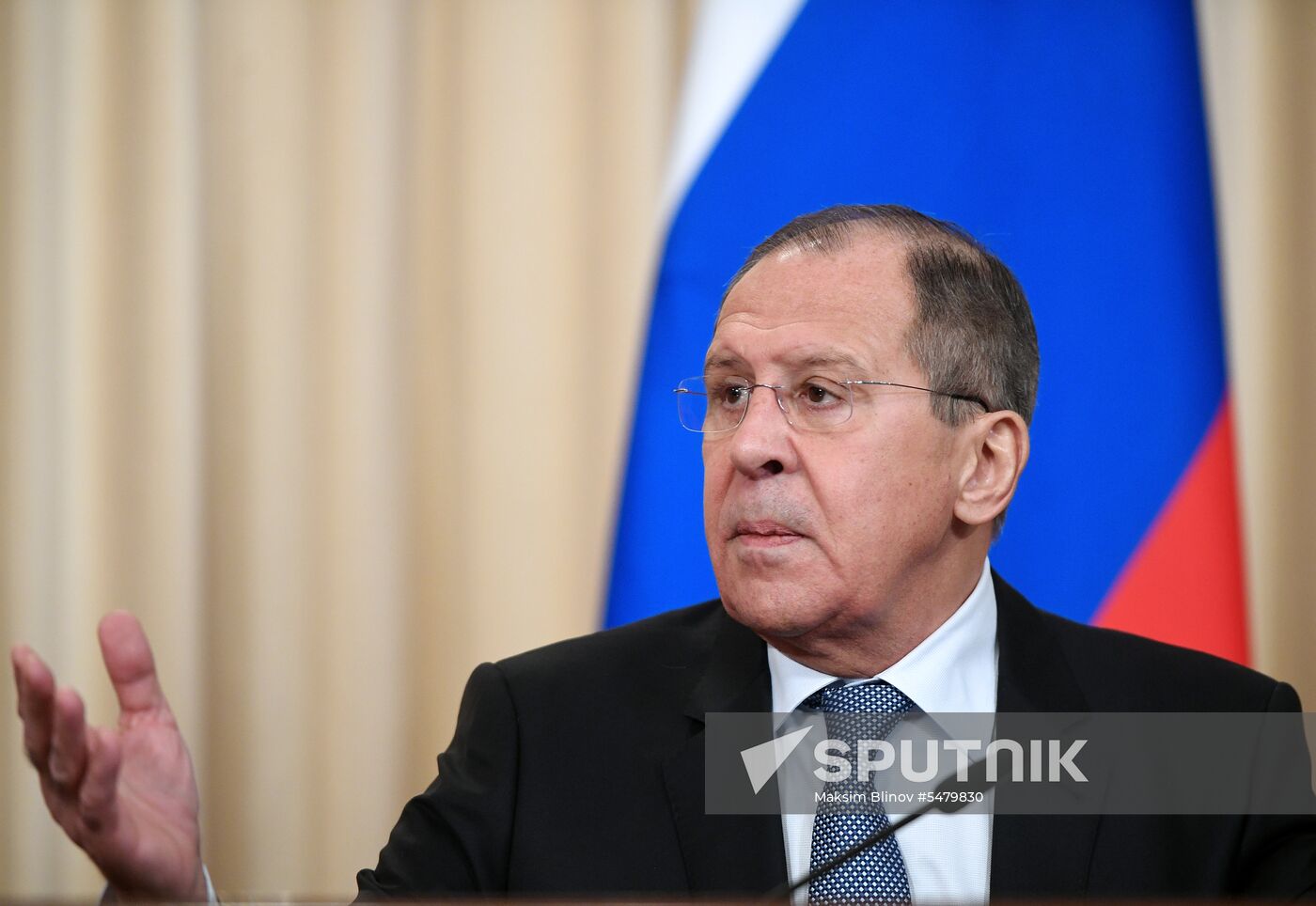 Foreign Minister Sergei Lavrov meets with Austrian Foreign Minister Karin Kneissl