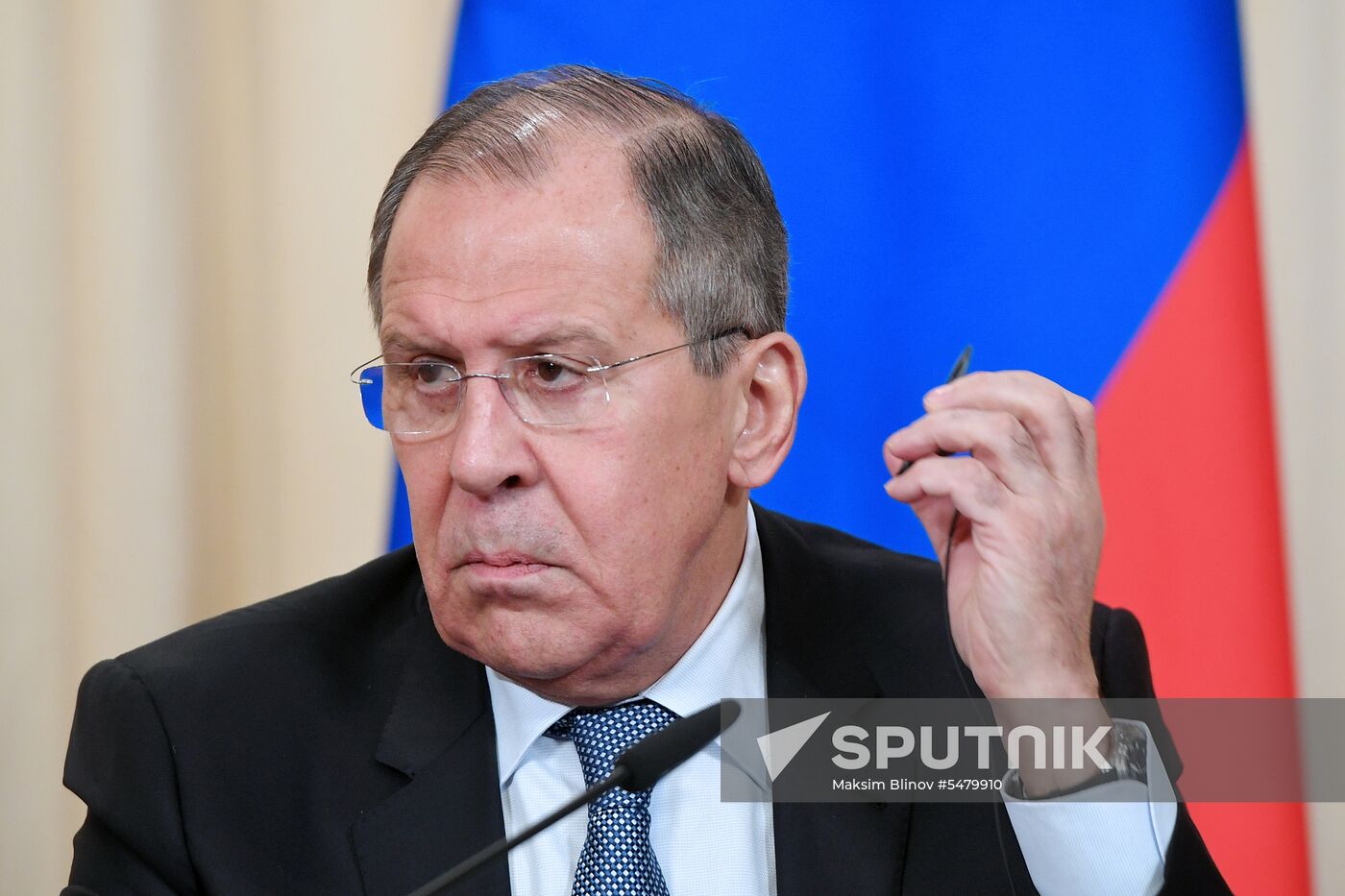 Foreign Minister Sergei Lavrov meets with Austrian Foreign Minister Karin Kneissl