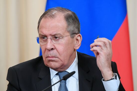 Foreign Minister Sergei Lavrov meets with Austrian Foreign Minister Karin Kneissl