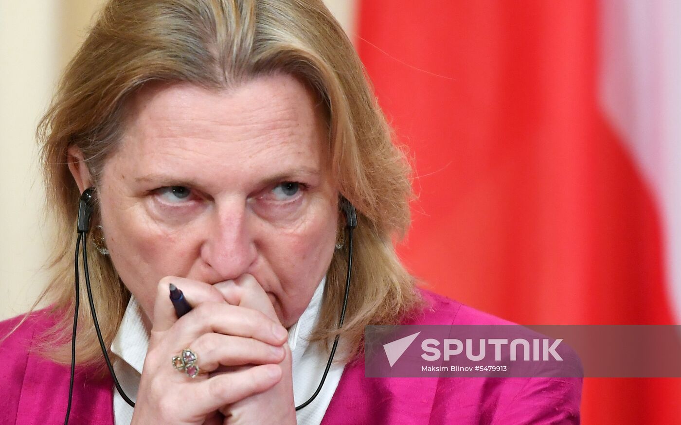 Foreign Minister Sergei Lavrov meets with Austrian Foreign Minister Karin Kneissl