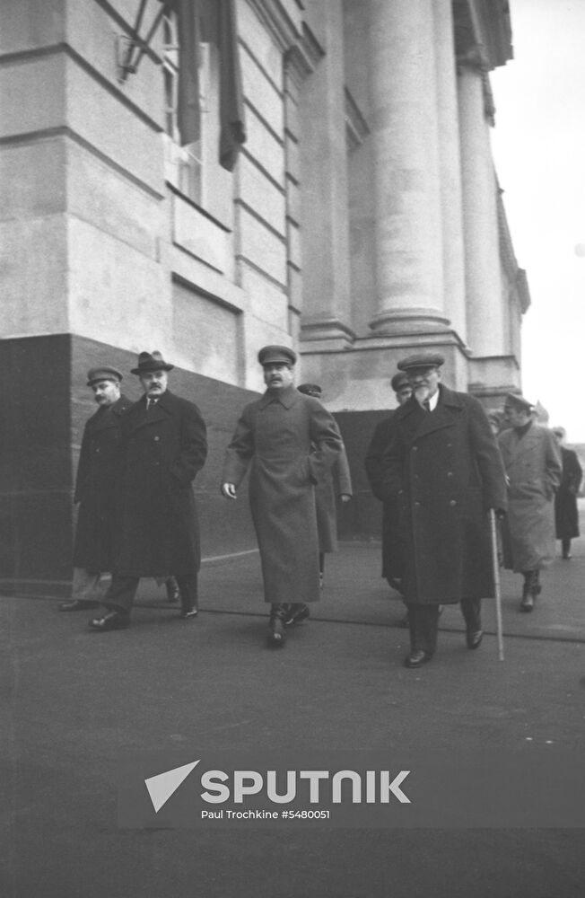 Members of All-Union Communist Party Central Committee's Political Bureau