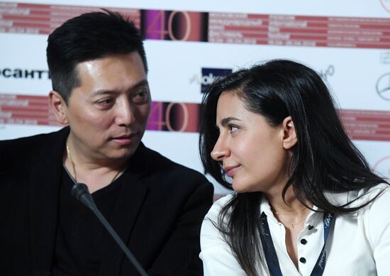 News conference of 2018 Moscow Film Festival jury