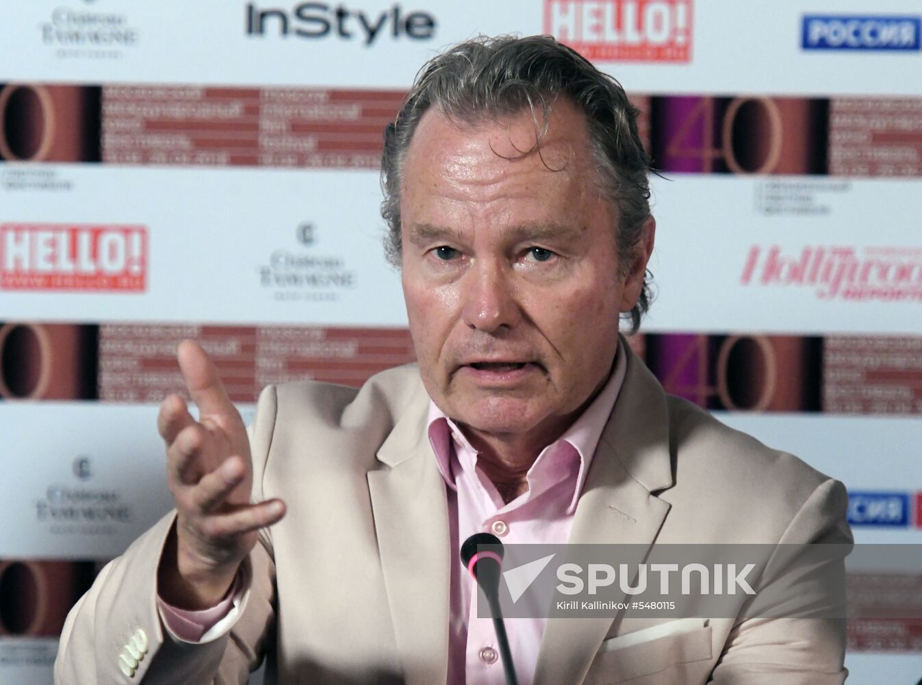 News conference of 2018 Moscow Film Festival jury