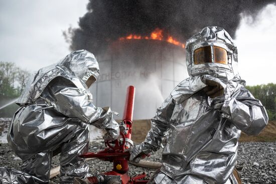 Russian Emergencies Ministry drill in Krasnodar Territory