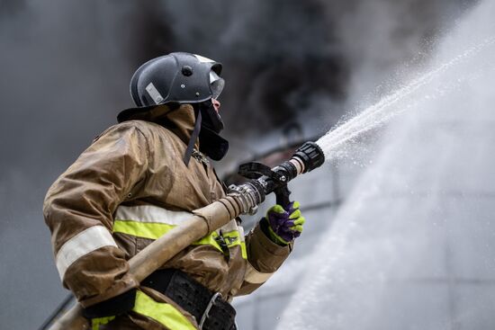 Russian Emergencies Ministry drill in Krasnodar Territory