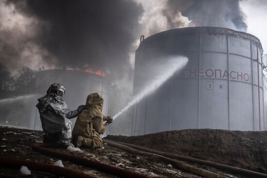 Russian Emergencies Ministry drill in Krasnodar Territory