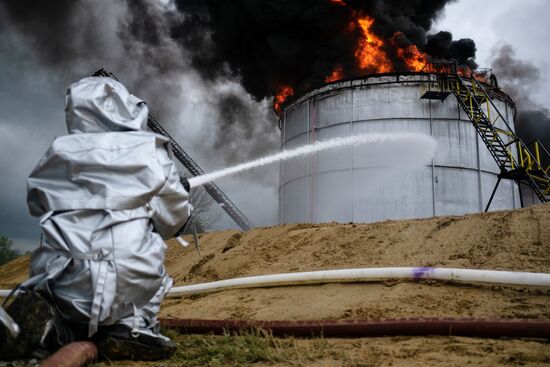 Russian Emergencies Ministry drill in Krasnodar Territory