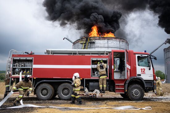 Russian Emergencies Ministry drill in Krasnodar Territory
