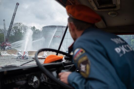 Russian Emergencies Ministry drill in Krasnodar Territory