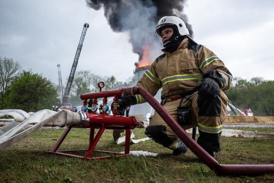 Russian Emergencies Ministry drill in Krasnodar Territory
