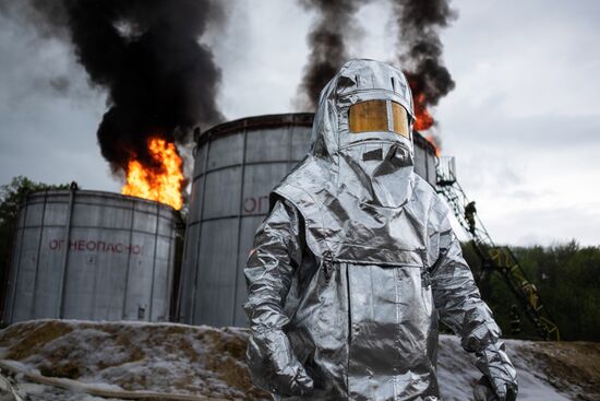 Russian Emergencies Ministry drill in Krasnodar Territory