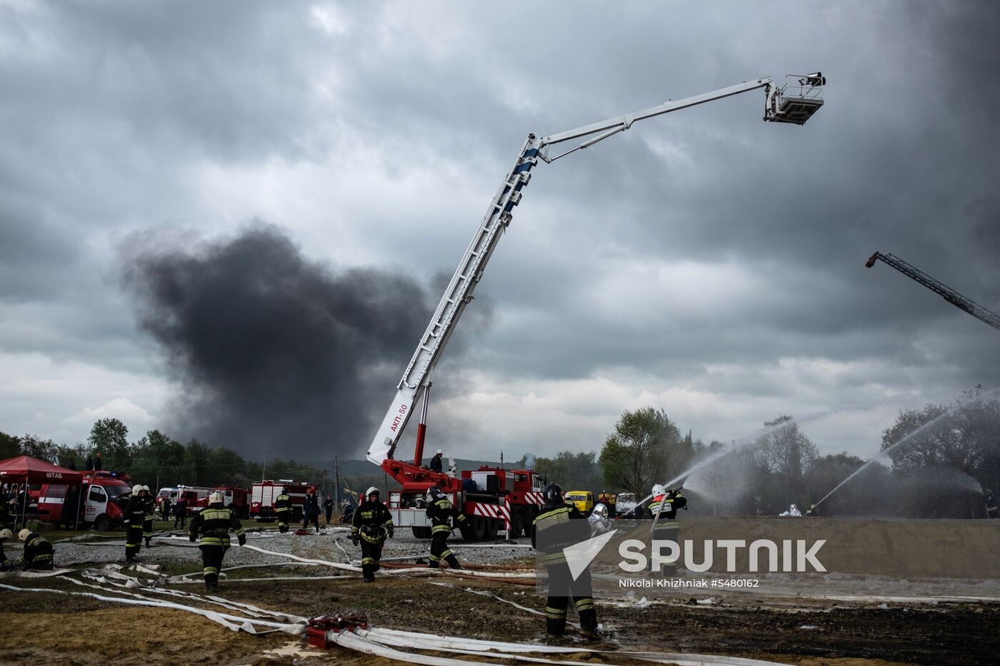 Russian Emergencies Ministry drill in Krasnodar Territory