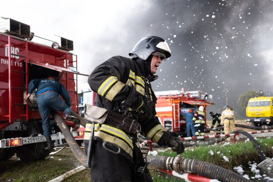 Russian Emergencies Ministry drill in Krasnodar Territory