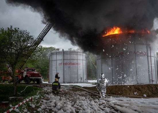 Russian Emergencies Ministry drill in Krasnodar Territory