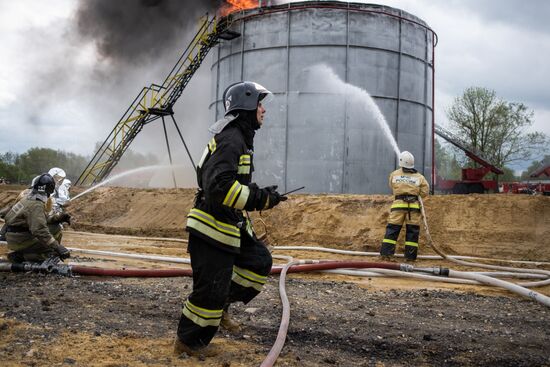 Russian Emergencies Ministry drill in Krasnodar Territory