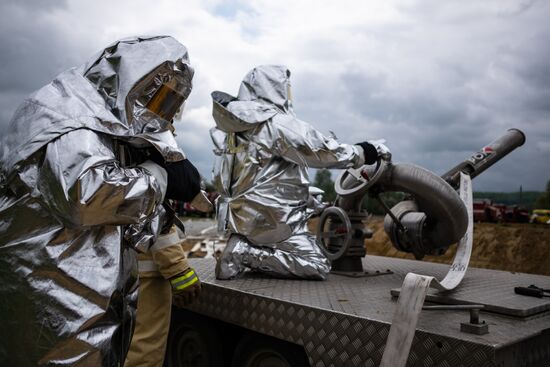 Russian Emergencies Ministry drill in Krasnodar Territory