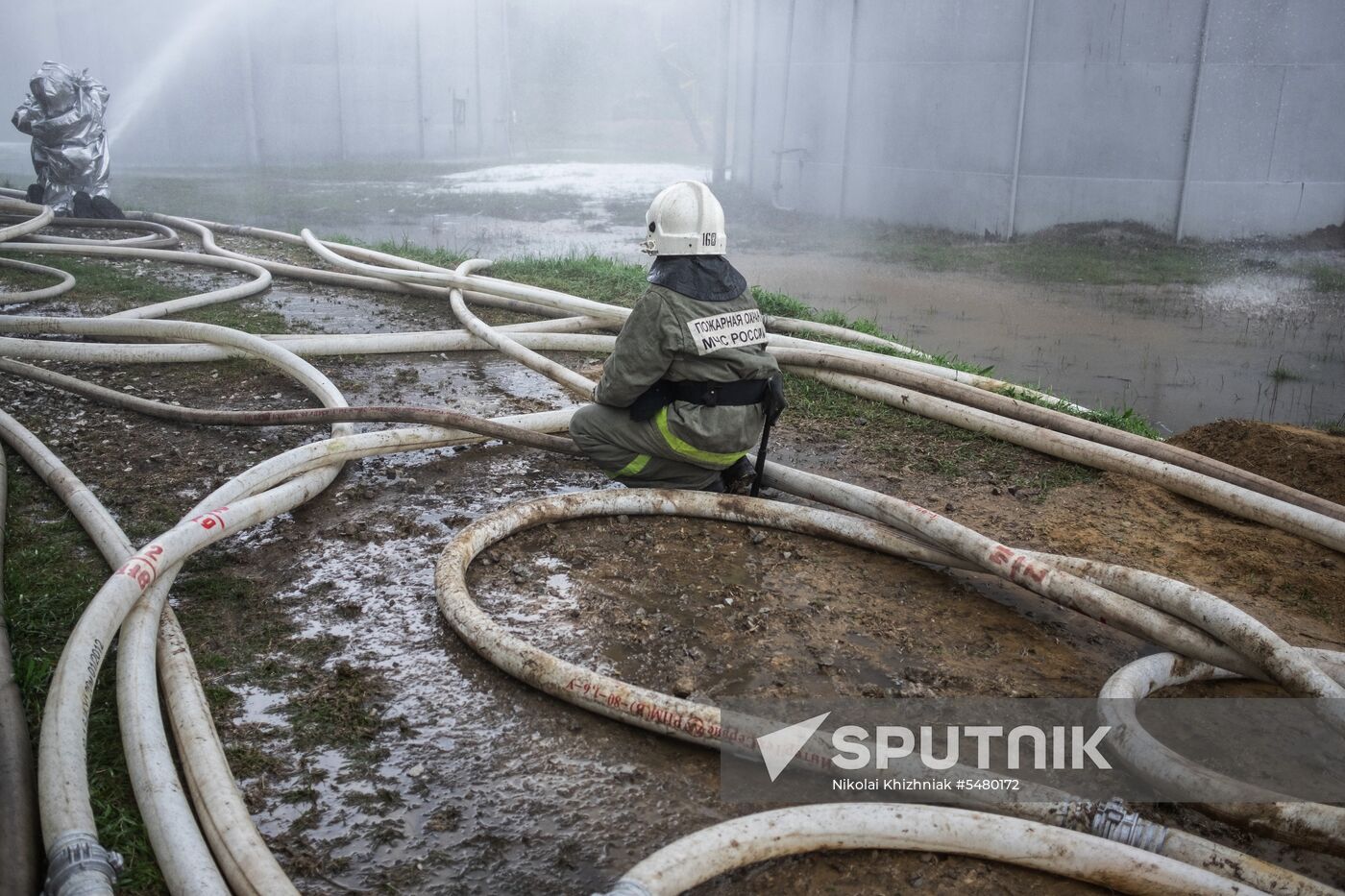 Russian Emergencies Ministry drill in Krasnodar Territory