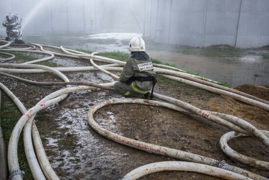 Russian Emergencies Ministry drill in Krasnodar Territory