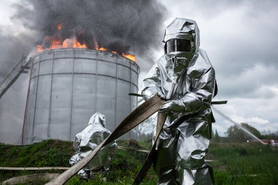 Russian Emergencies Ministry drill in Krasnodar Territory