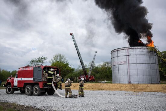 Russian Emergencies Ministry drill in Krasnodar Territory