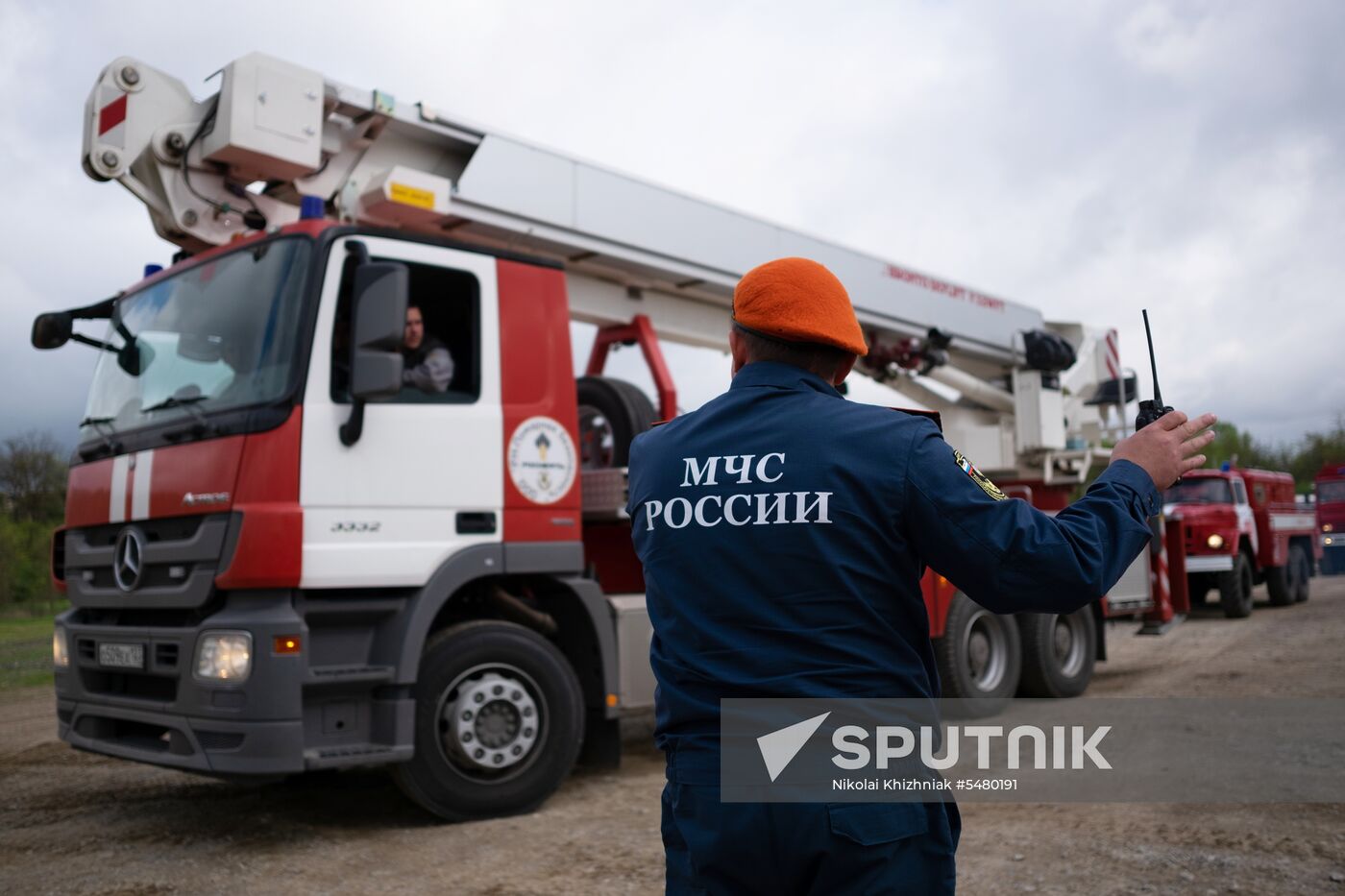 Russian Emergencies Ministry drill in Krasnodar Territory