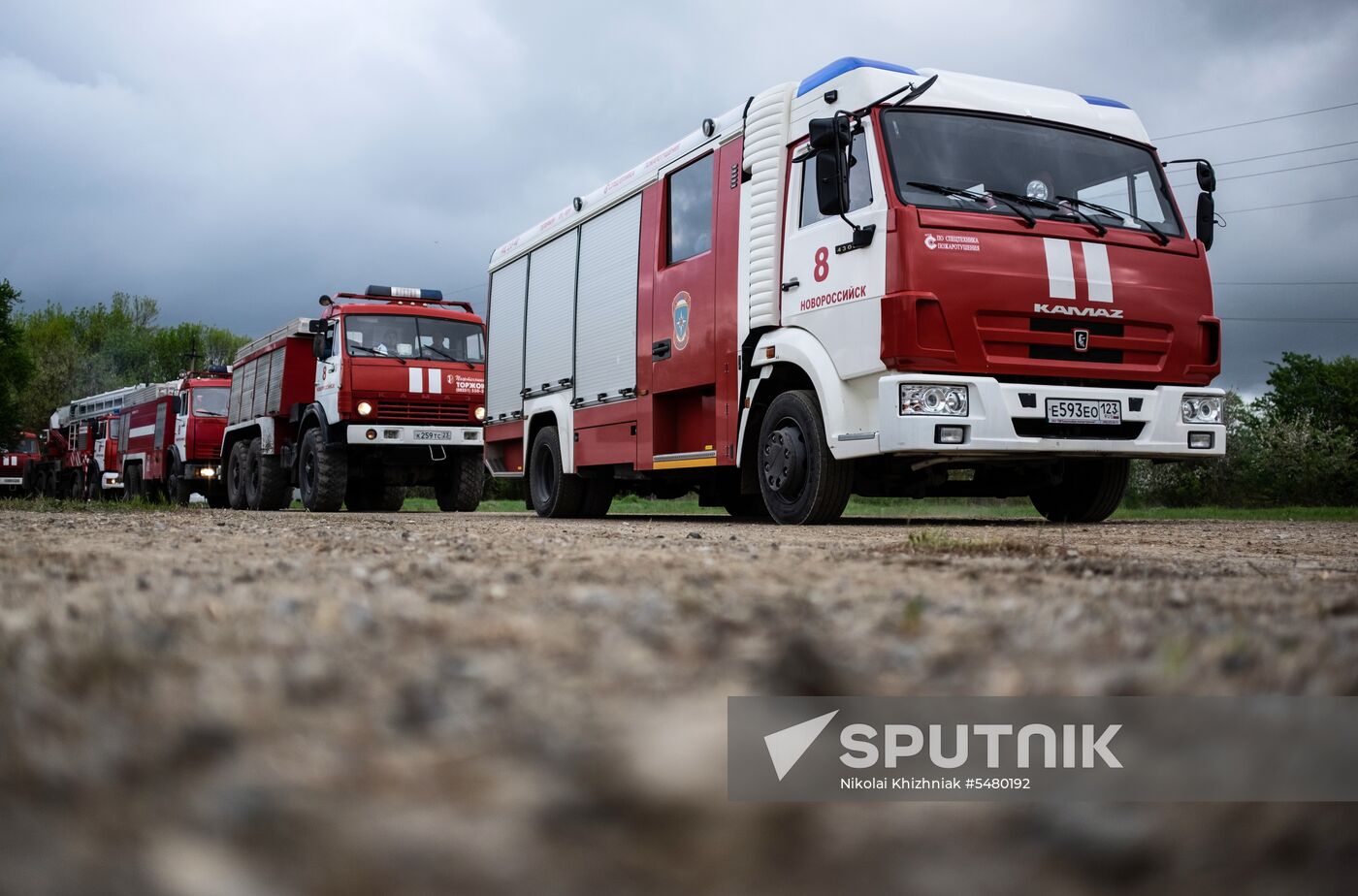 Russian Emergencies Ministry drill in Krasnodar Territory