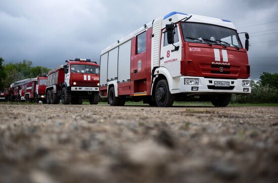 Russian Emergencies Ministry drill in Krasnodar Territory