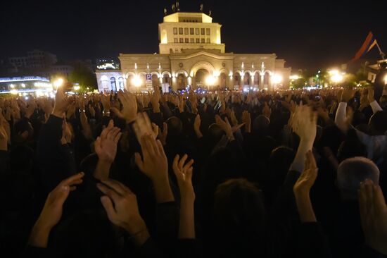 Protests in Yerevan
