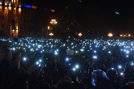 Protests in Yerevan