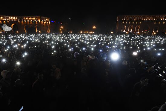 Protests in Yerevan