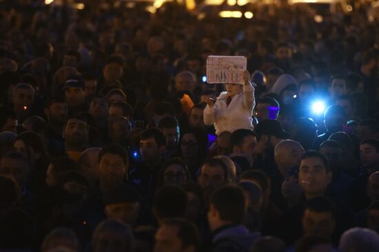 Protests in Yerevan