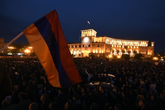 Protests in Yerevan