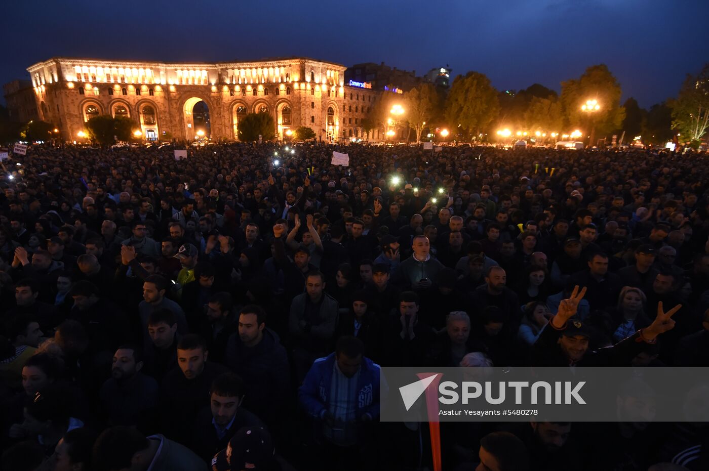 Protests in Yerevan