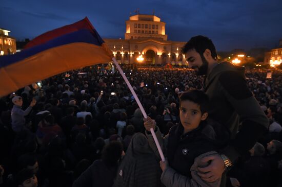 Protests in Yerevan