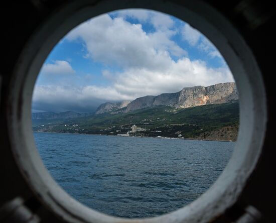 The Khersones tall ship