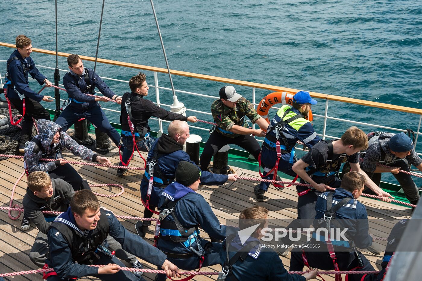 The Khersones tall ship