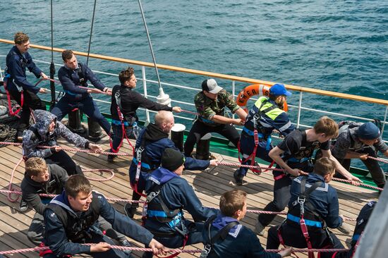 The Khersones tall ship