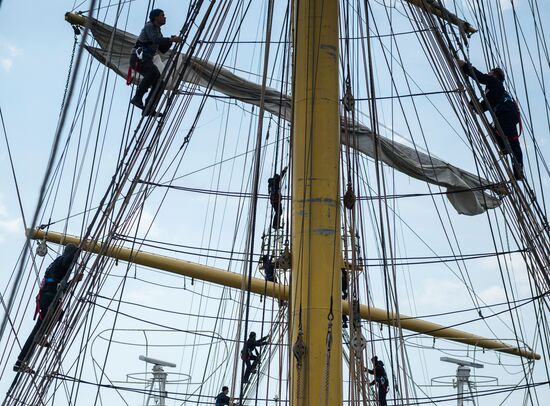 The Khersones tall ship