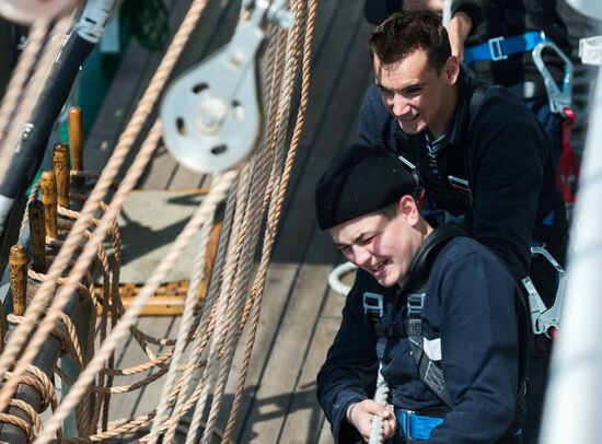 The Khersones tall ship