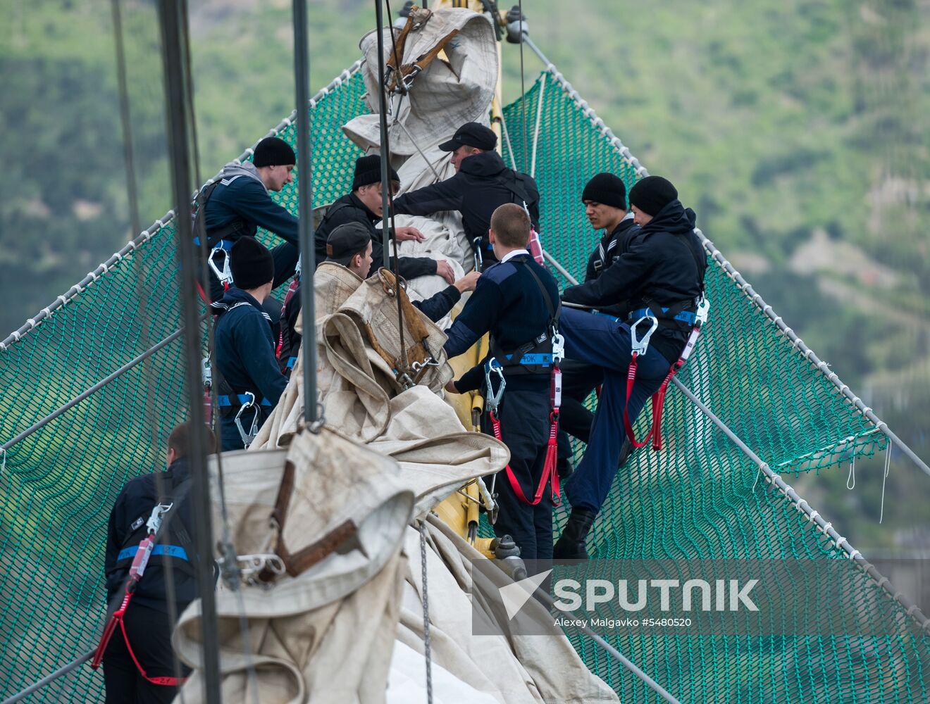 The Khersones tall ship