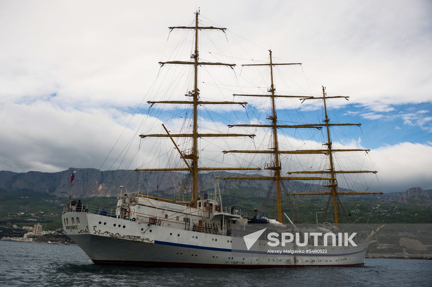 The Khersones tall ship