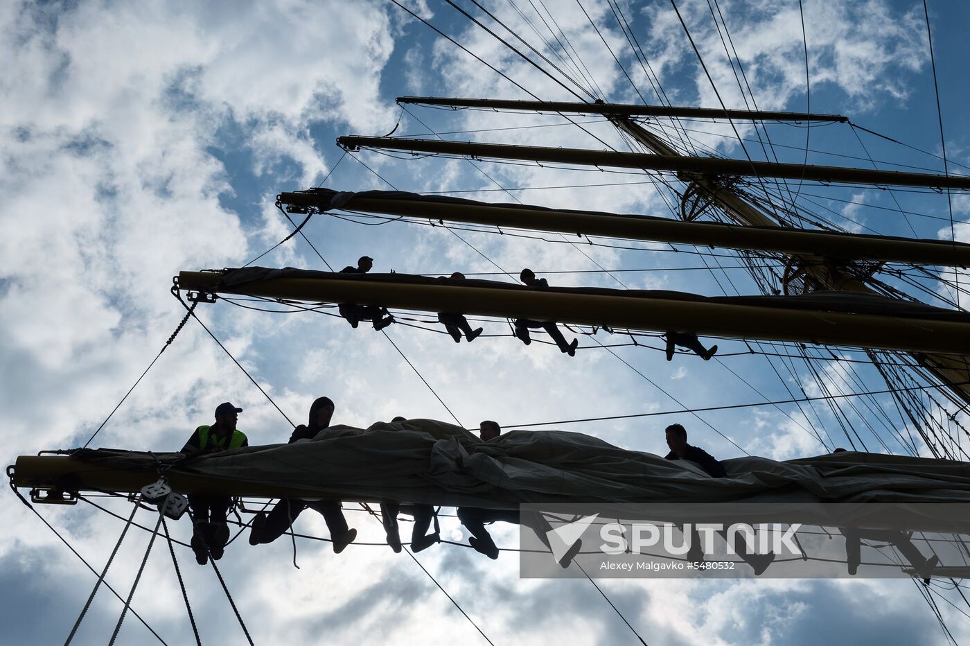 The Khersones tall ship