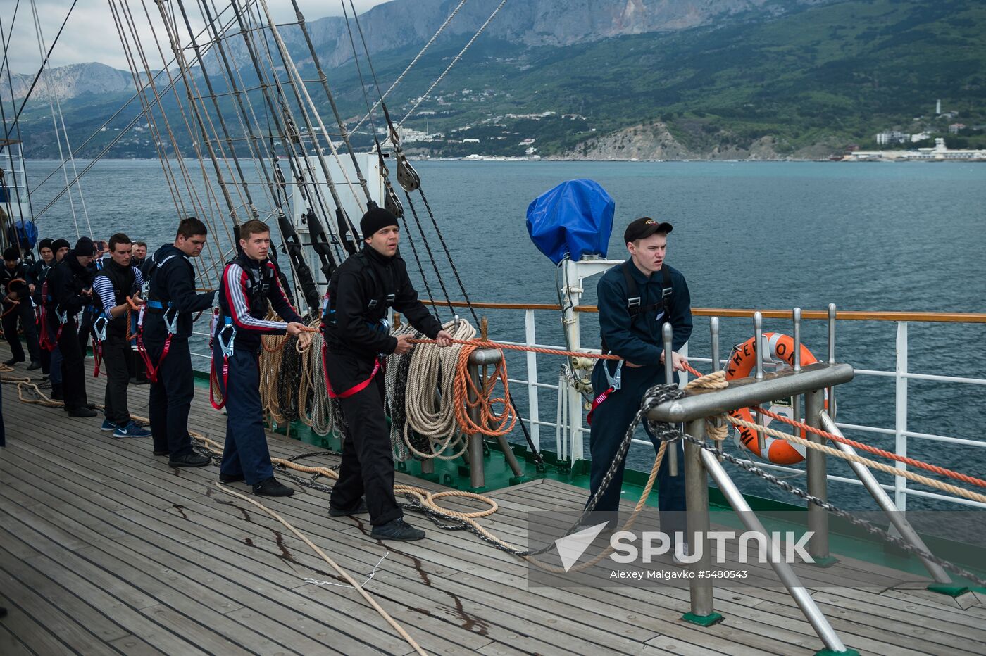 The Khersones tall ship