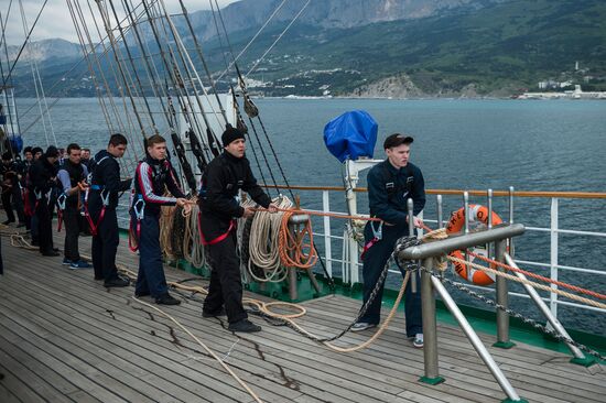 The Khersones tall ship