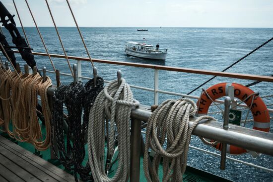 The Khersones tall ship