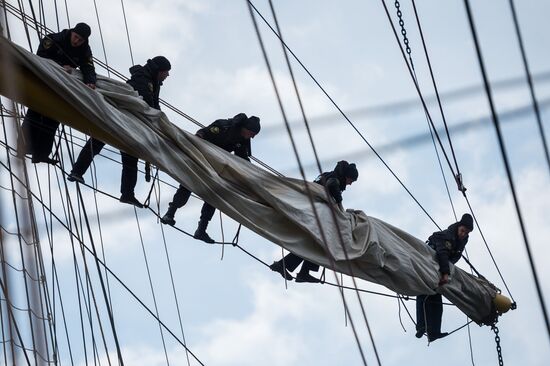 The Khersones tall ship