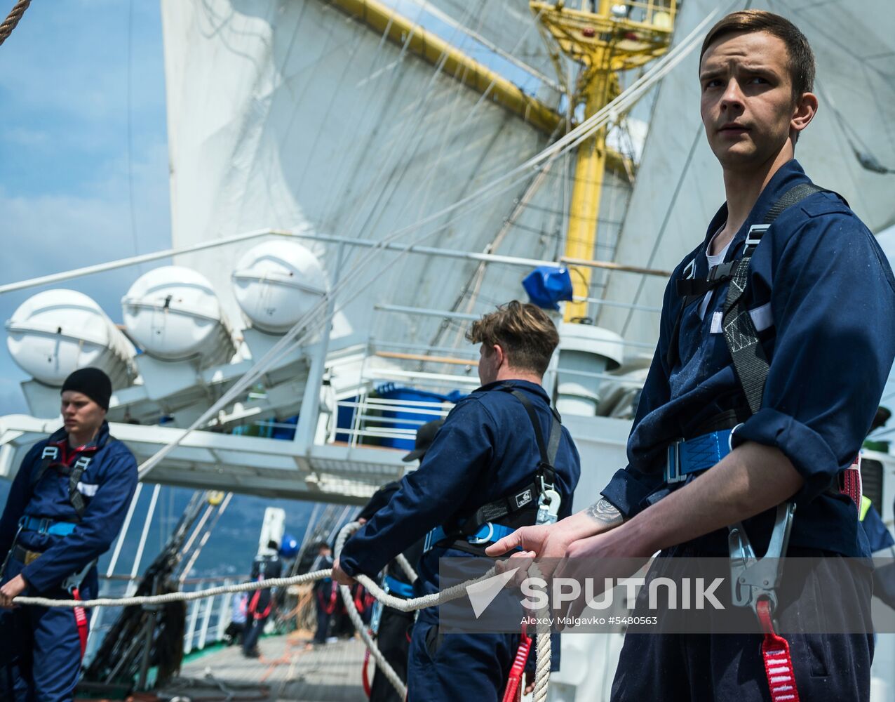 The Khersones tall ship