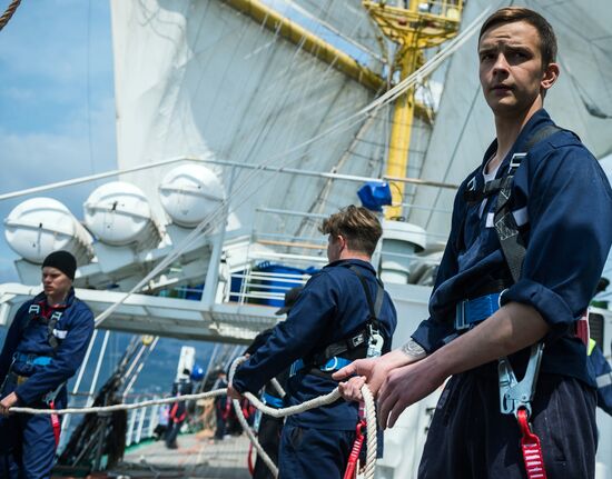 The Khersones tall ship